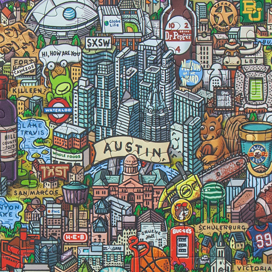 Texas 1000 Piece Puzzle