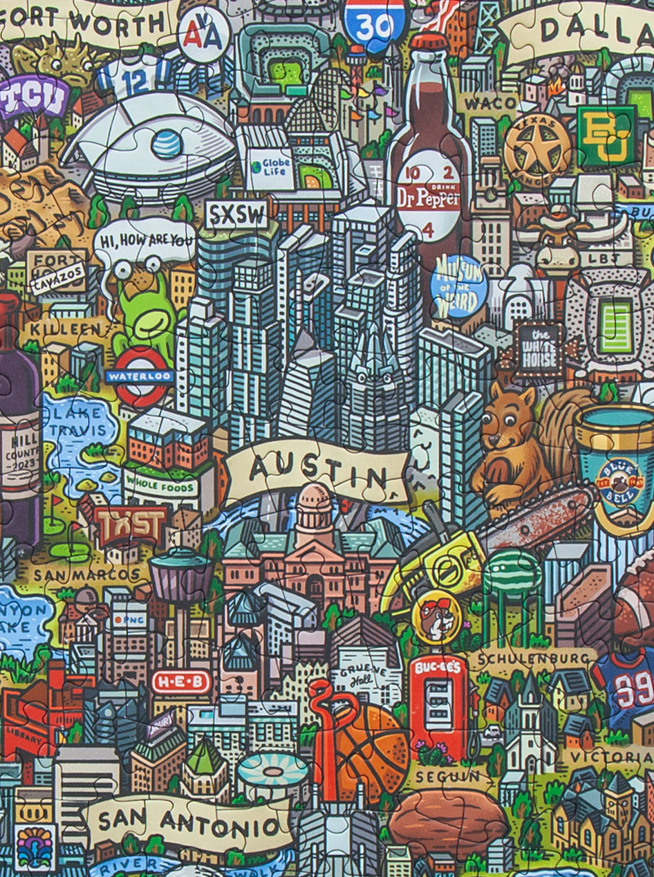 Texas 1000 Piece Puzzle