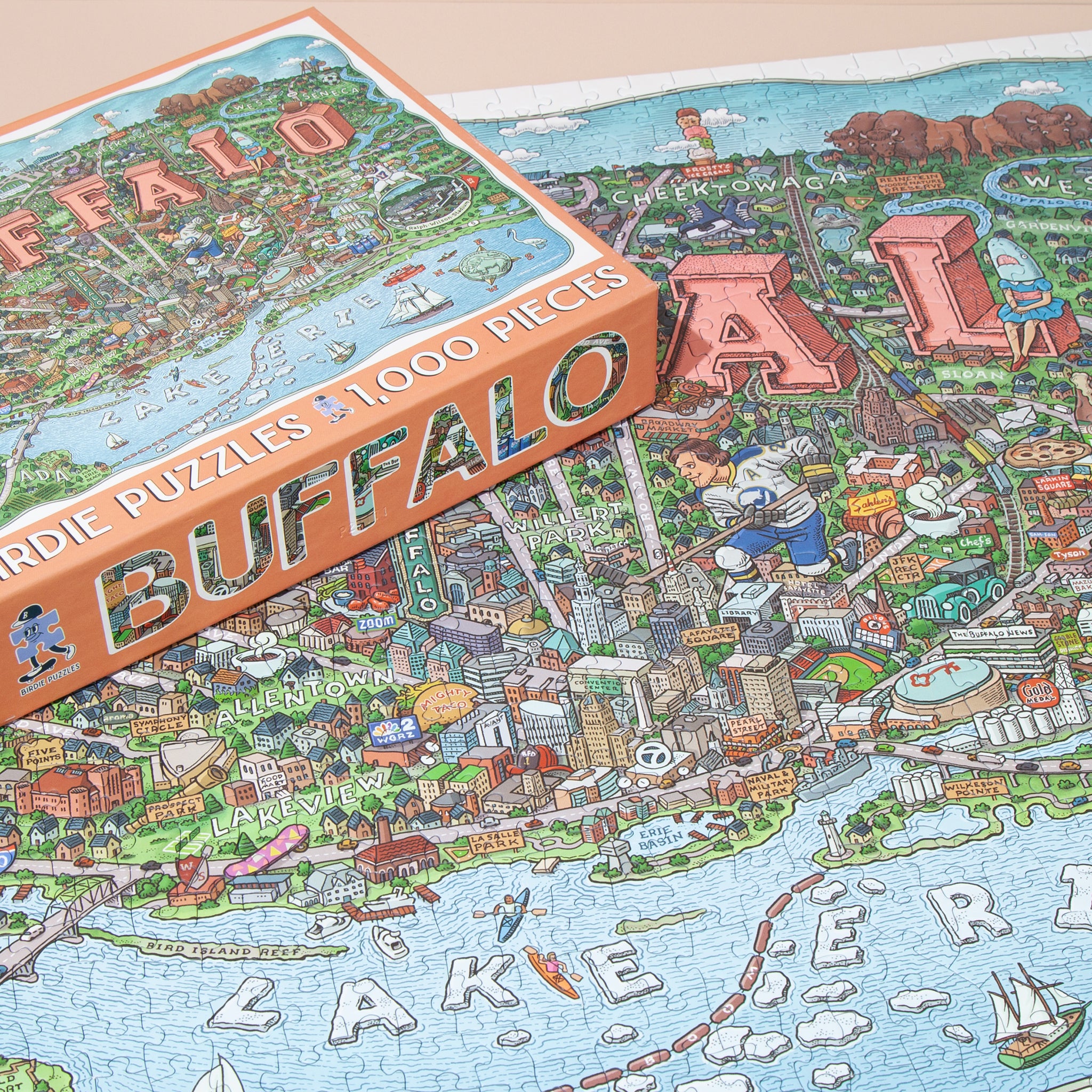 Buffalo 1000 Piece Puzzle