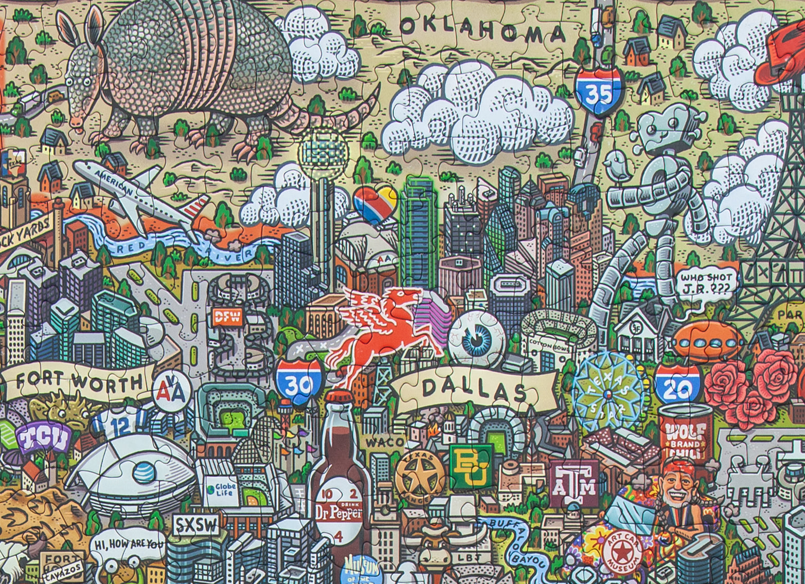 Texas 1000 Piece Puzzle