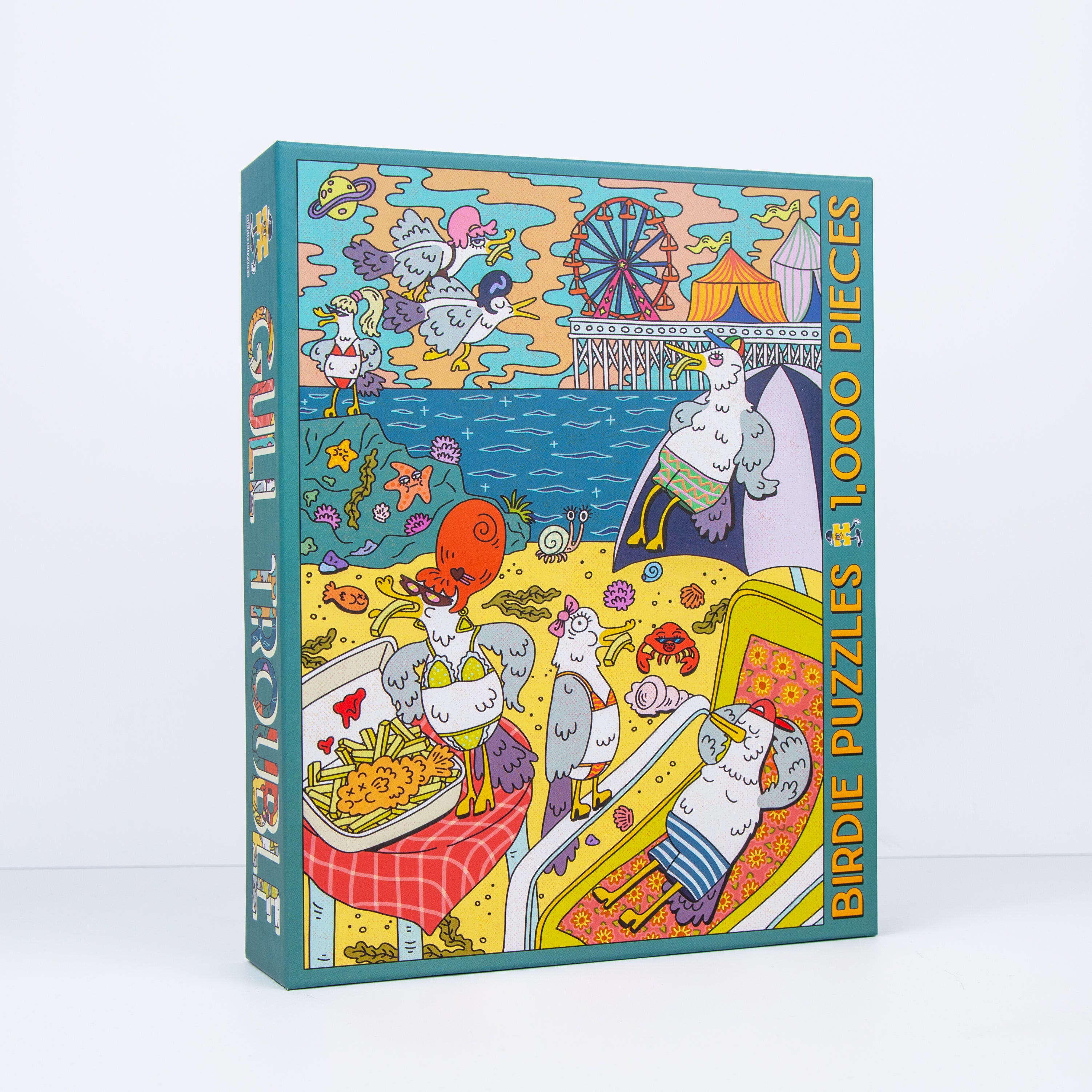 Gull Trouble | 1000 Piece Puzzle