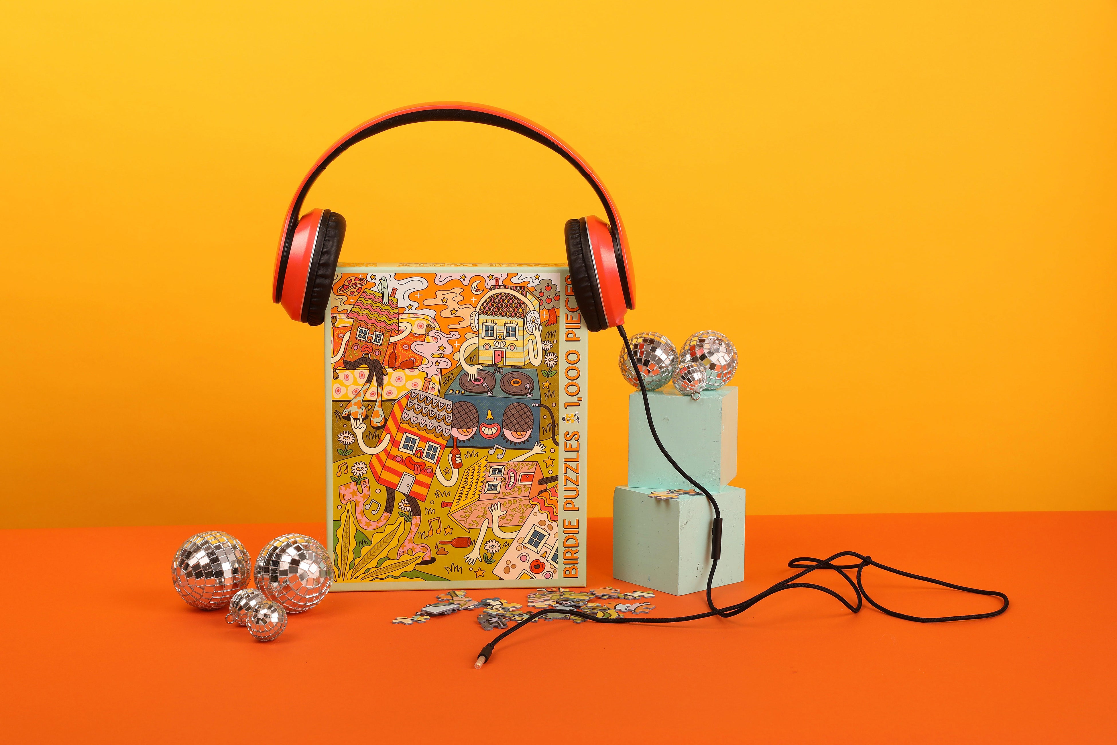 Cool jigsaw puzzles inspired by art & design. High quality, sustainably made in the USA and totally rad. Puzzles from independent artists for unique weirdos.