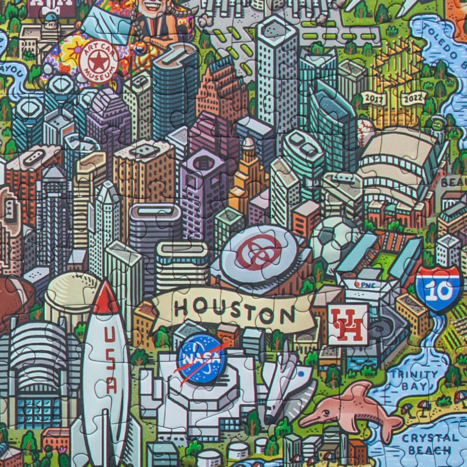 Texas 1000 Piece Puzzle