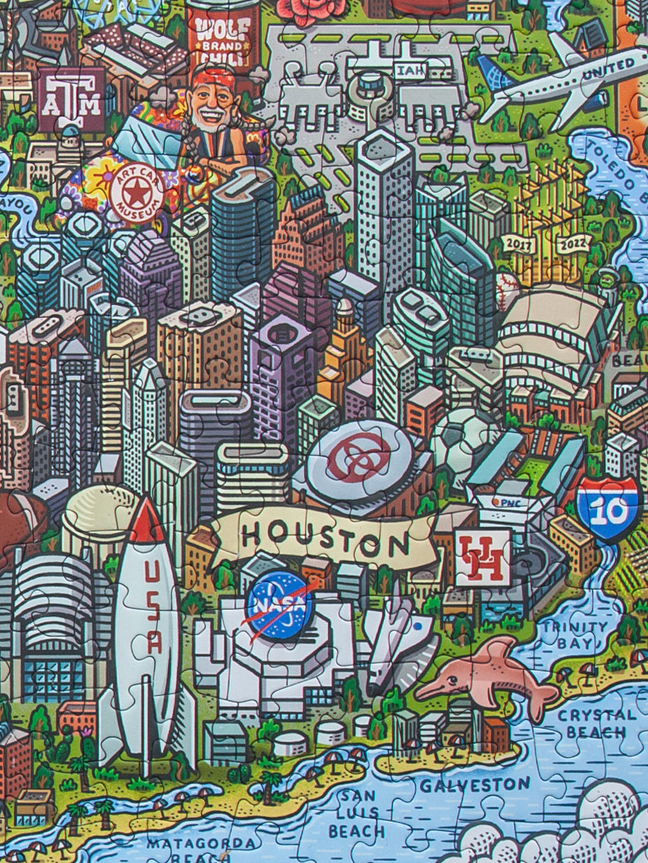Texas 1000 Piece Puzzle