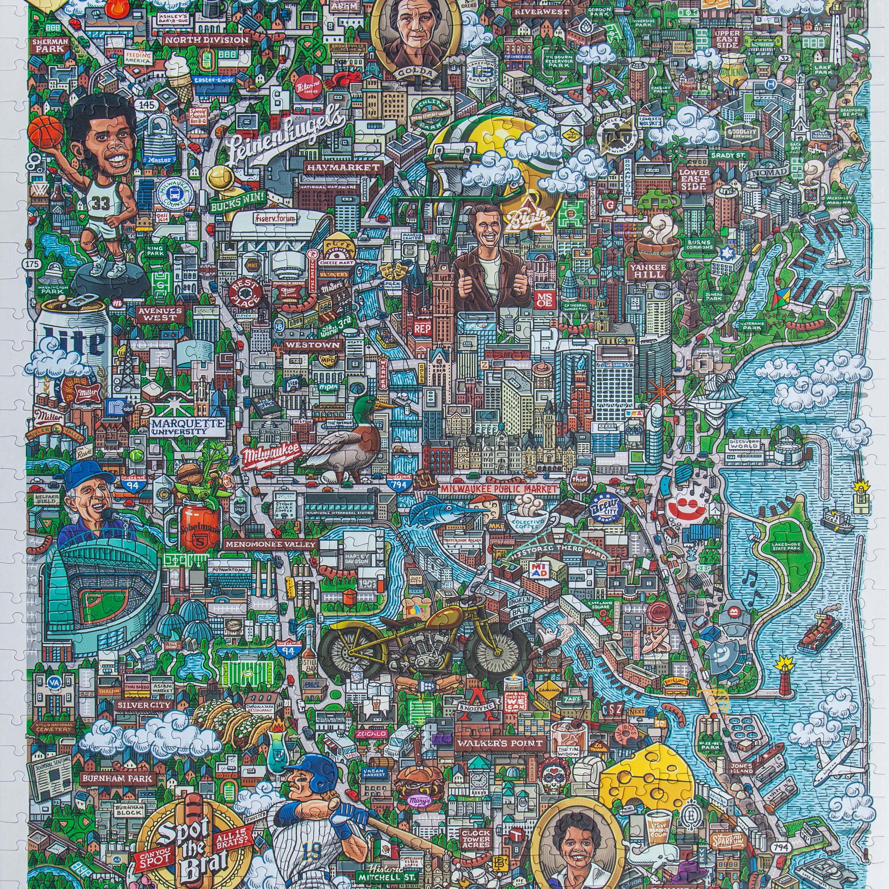 Milwaukee 1000 Piece Puzzle