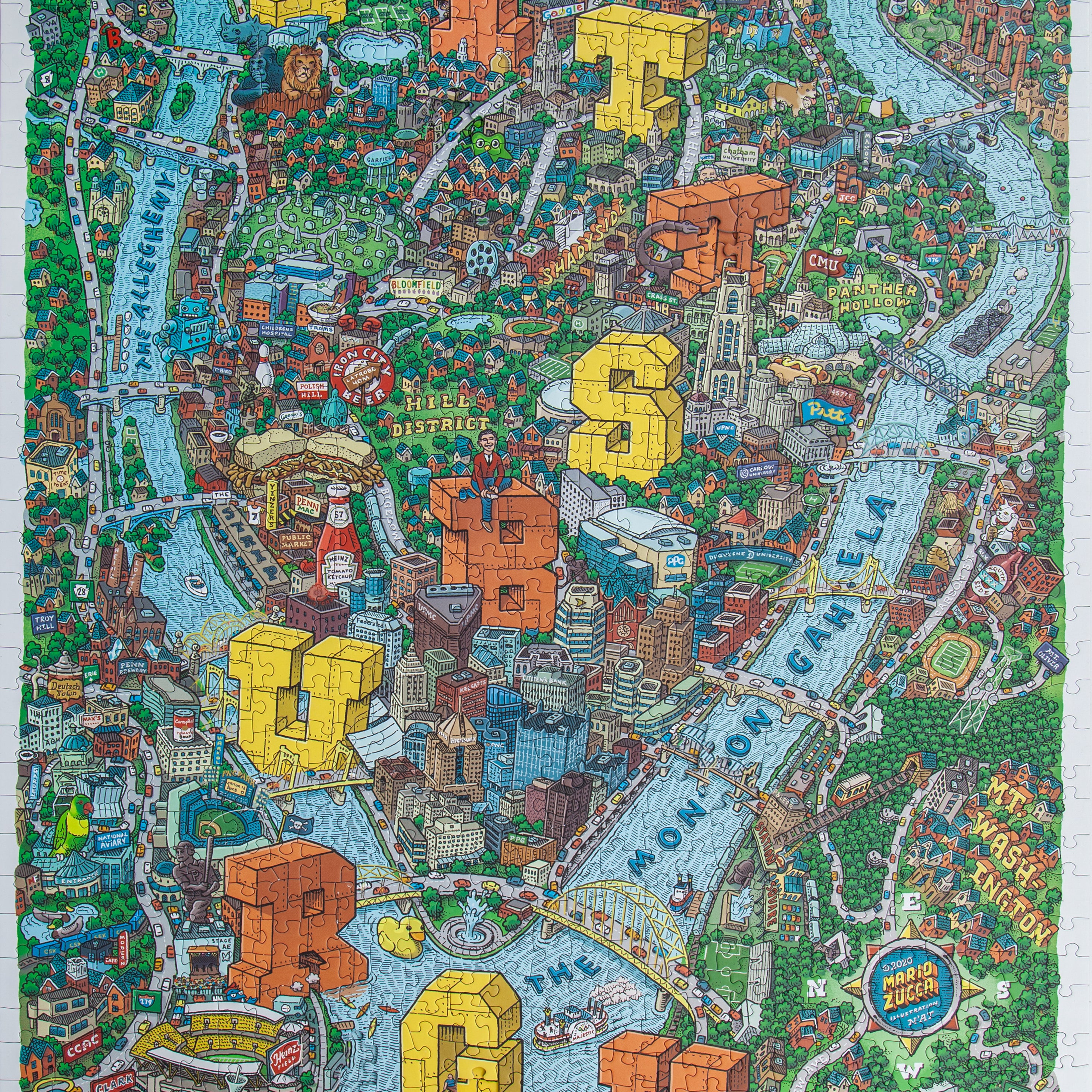 Pittsburgh 1000 Piece Puzzle