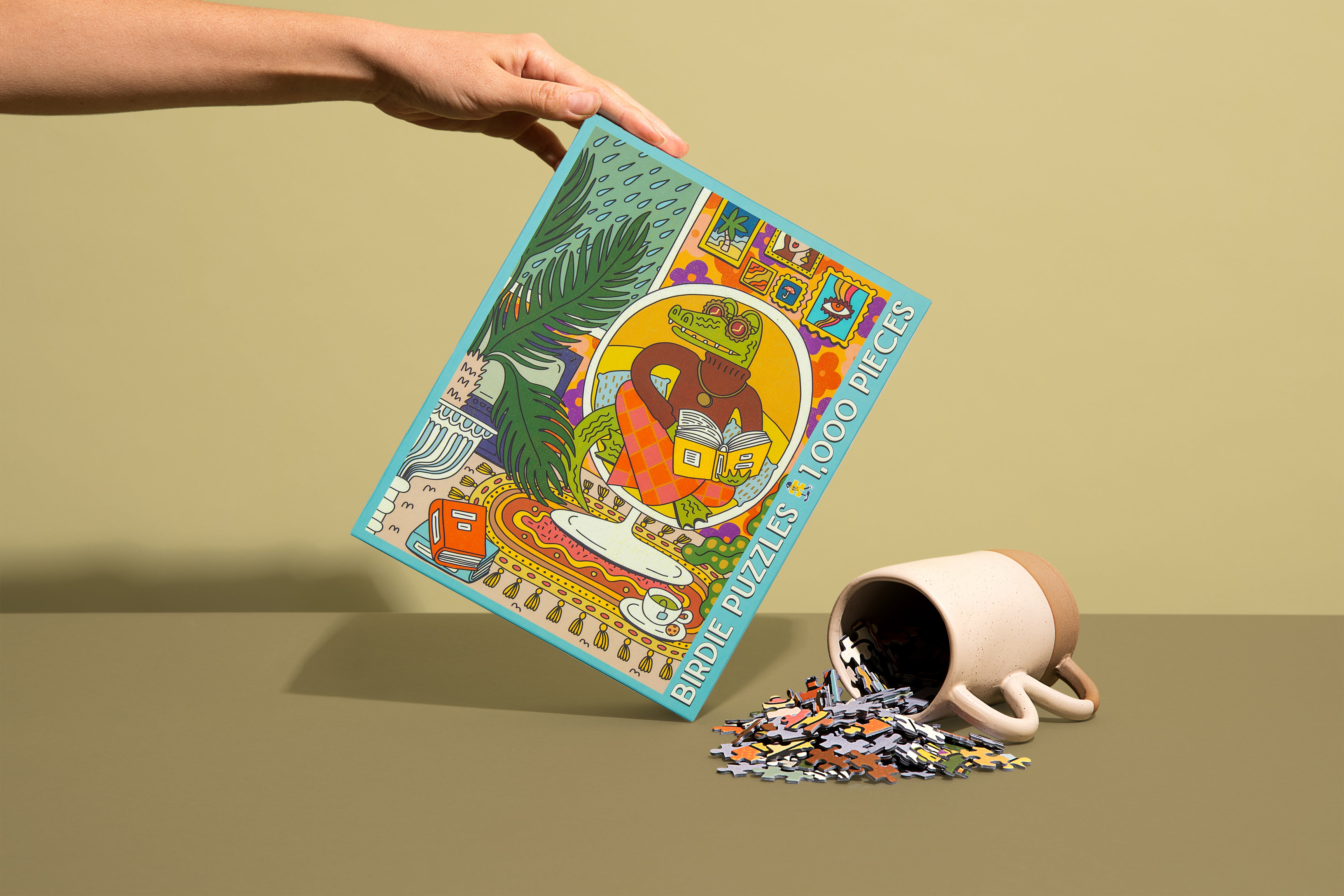 Cool jigsaw puzzles inspired by art & design. High quality, sustainably made in the USA and totally rad. Puzzles from independent artists for unique weirdos.