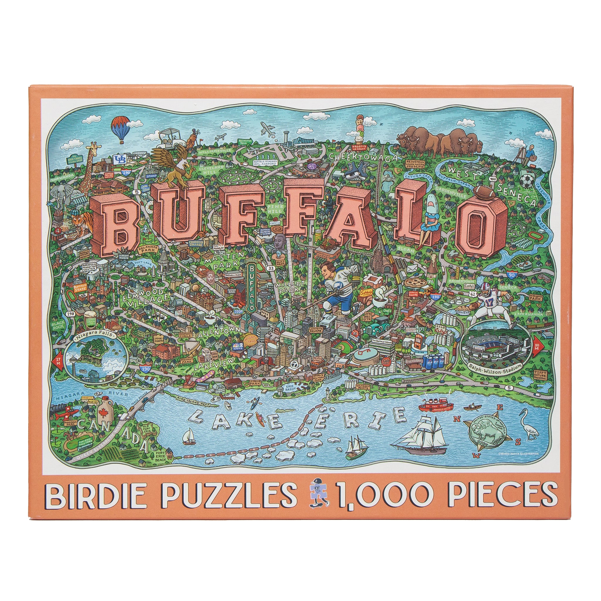 Buffalo 1,000 Piece Puzzle Birdie Puzzles