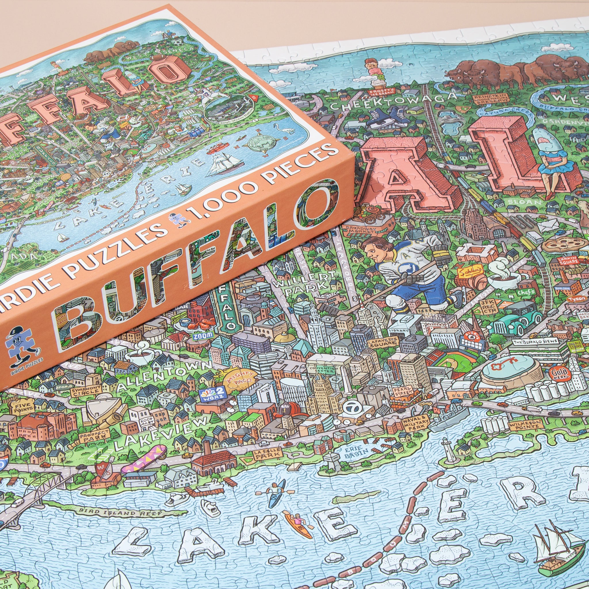 Buffalo 1000 store piece puzzles