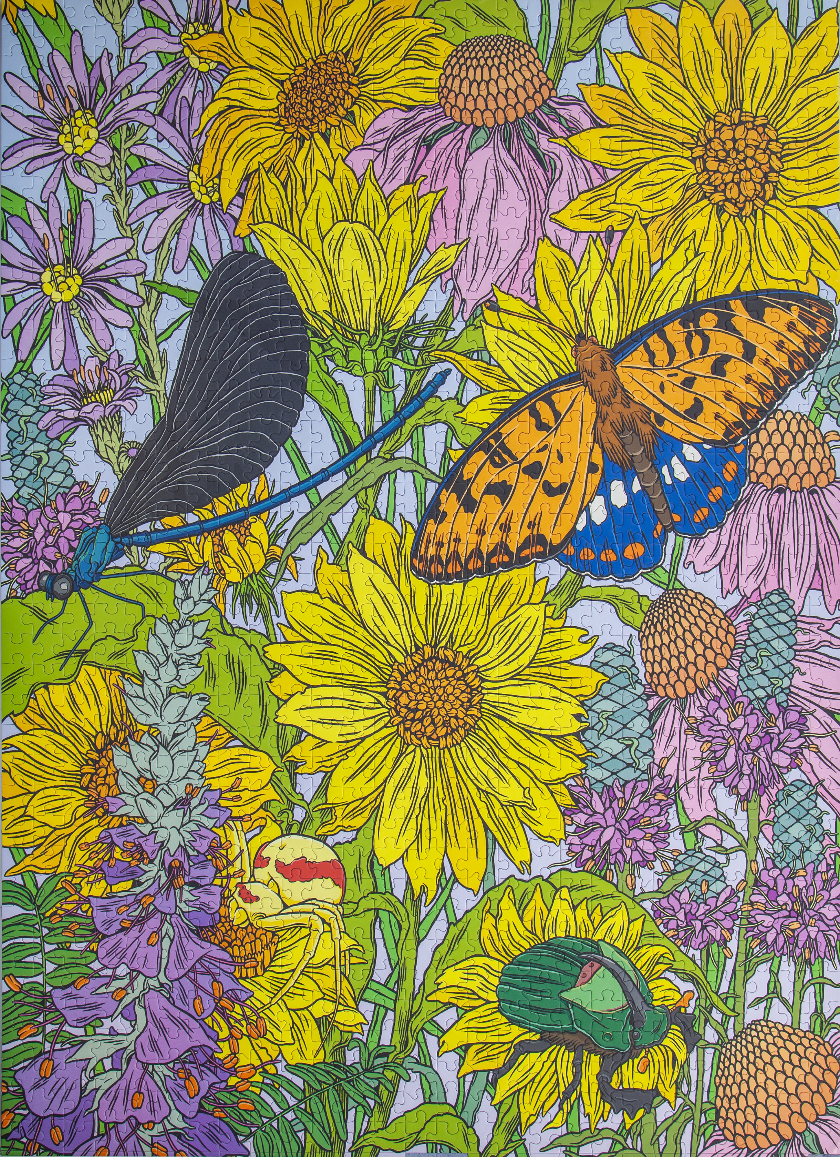 Fields & Flowers | 1,000 Piece Puzzle