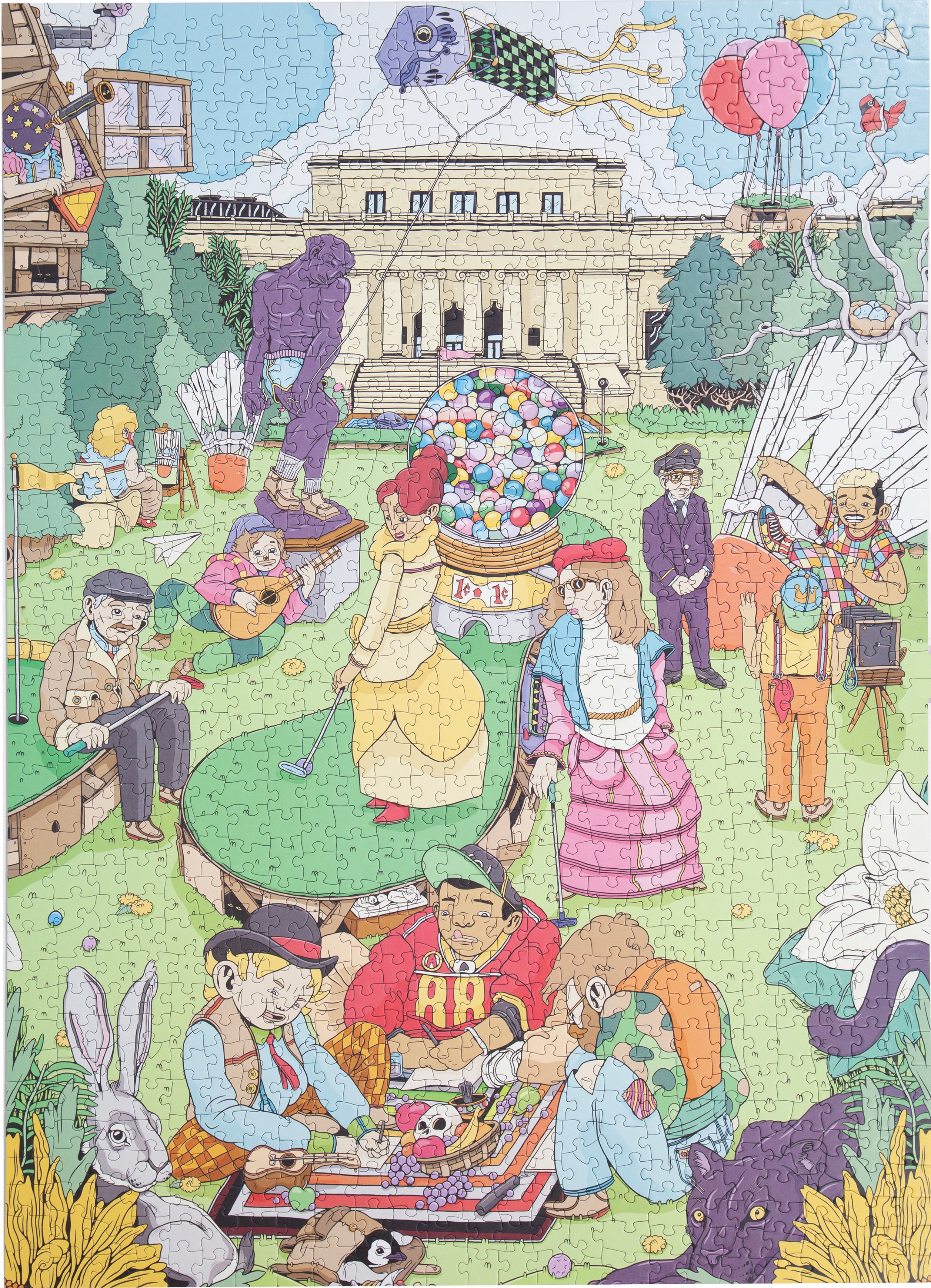 Lawn Art | 1000 Piece Puzzle – Birdie Puzzles