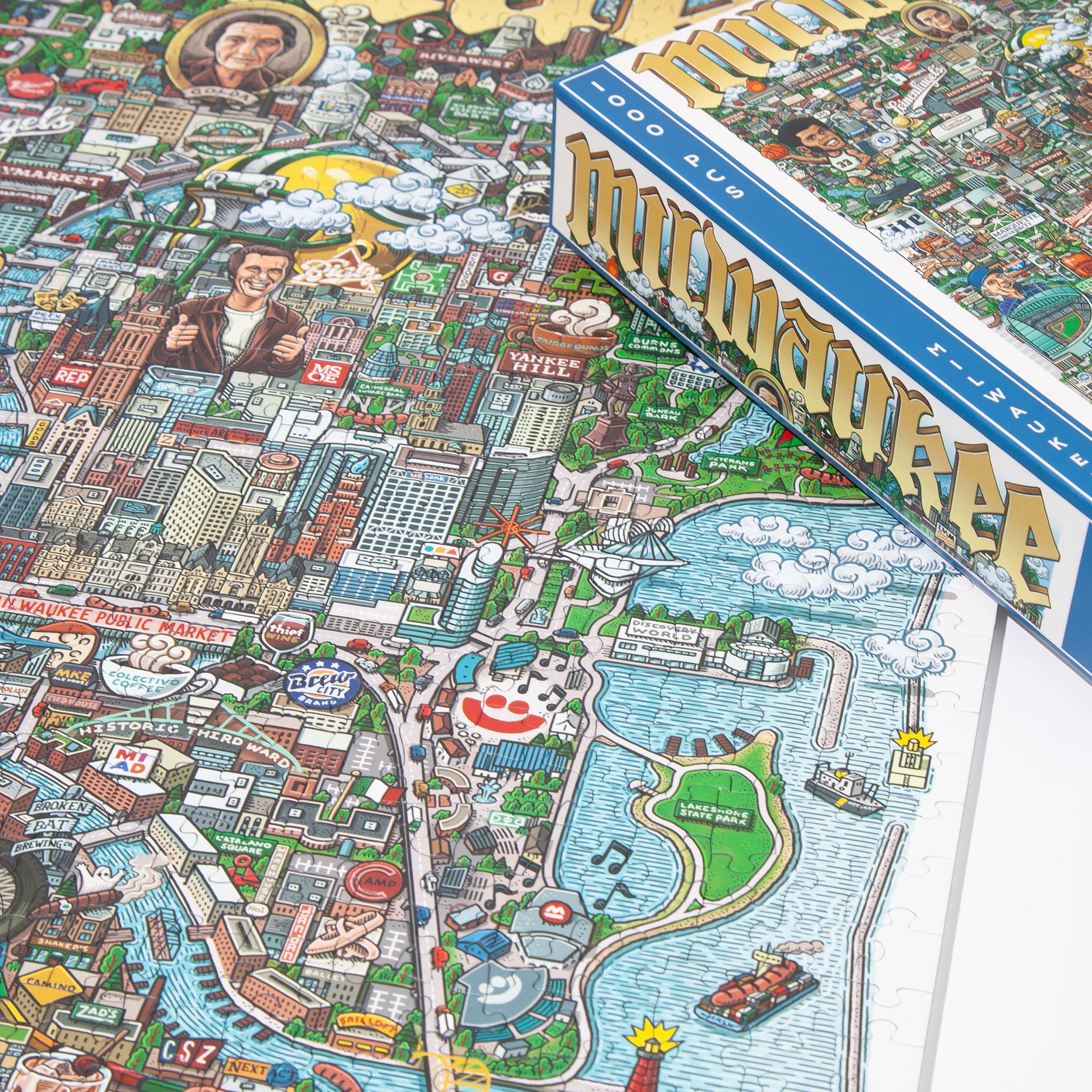 Milwaukee | 1000 Piece Puzzle – Birdie Puzzles