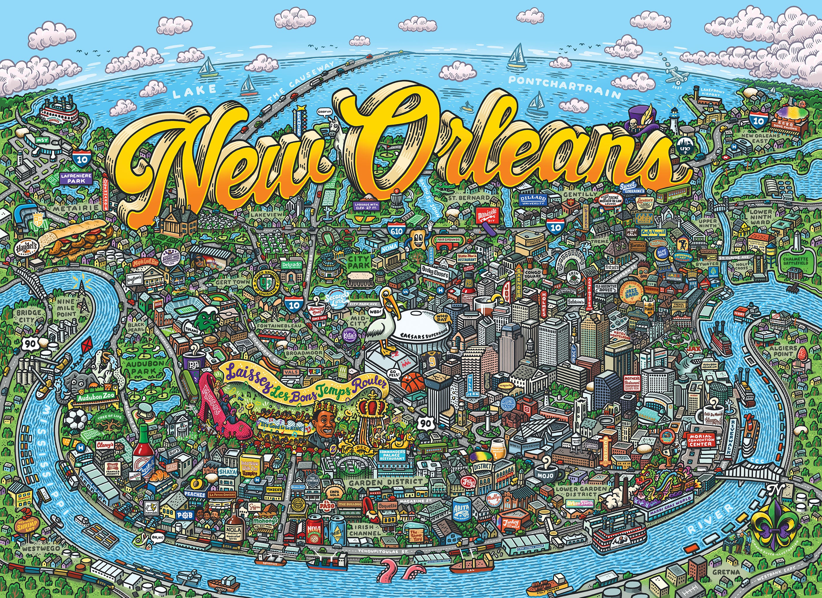 New Orleans | 1000 Piece Puzzle