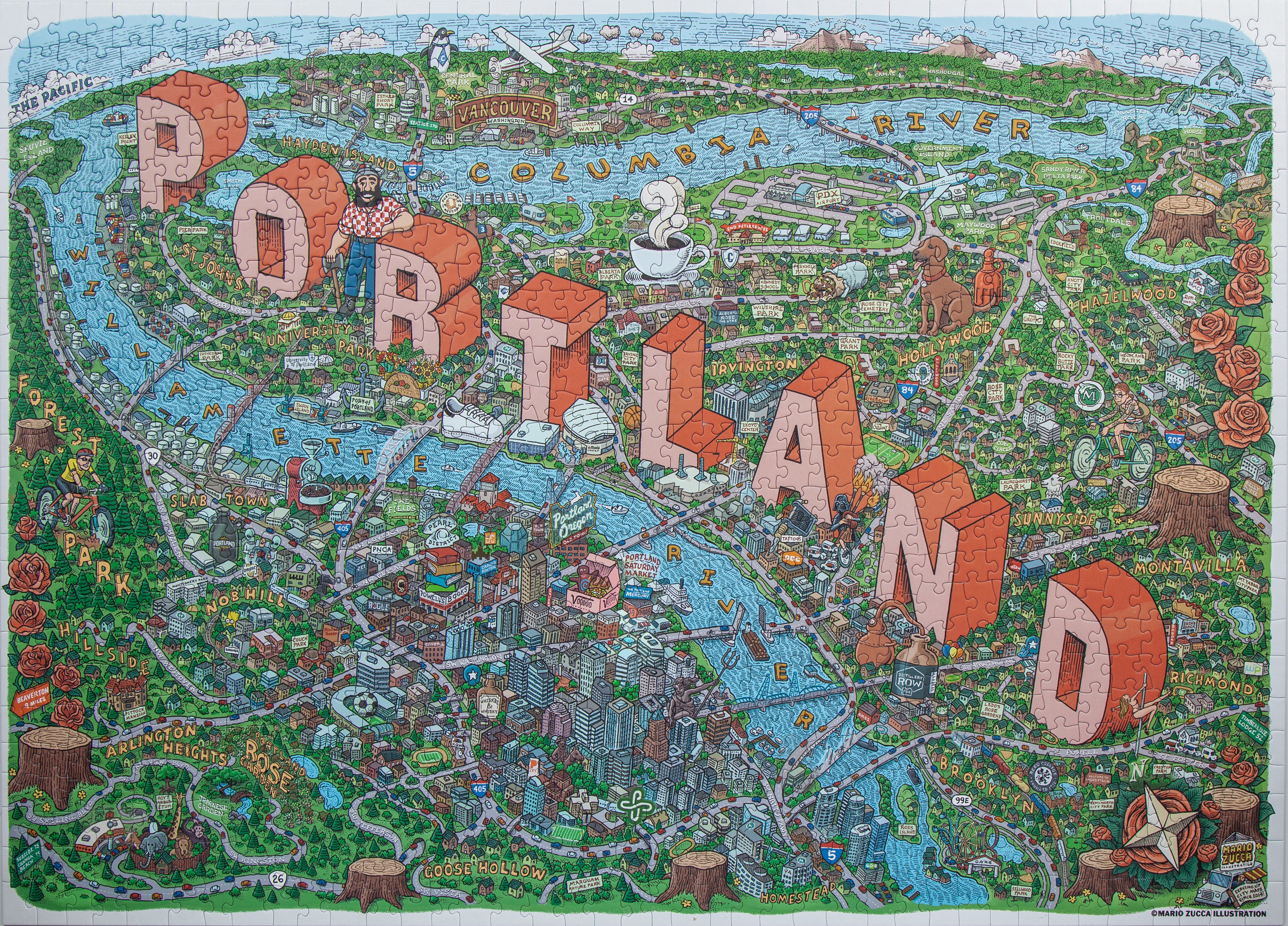 Portland | 1,000 Piece Puzzle