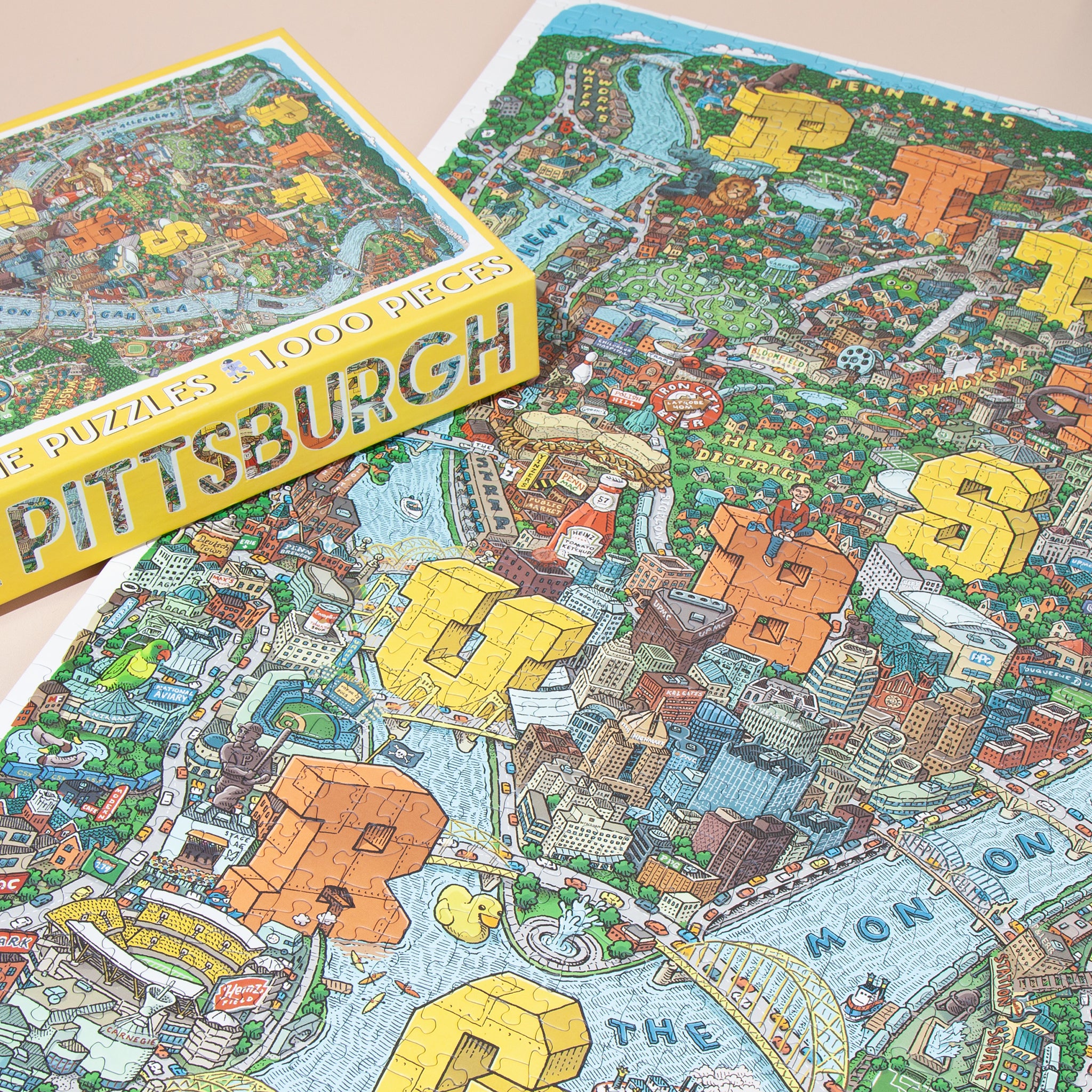 Pittsburgh 1000 Piece Puzzle