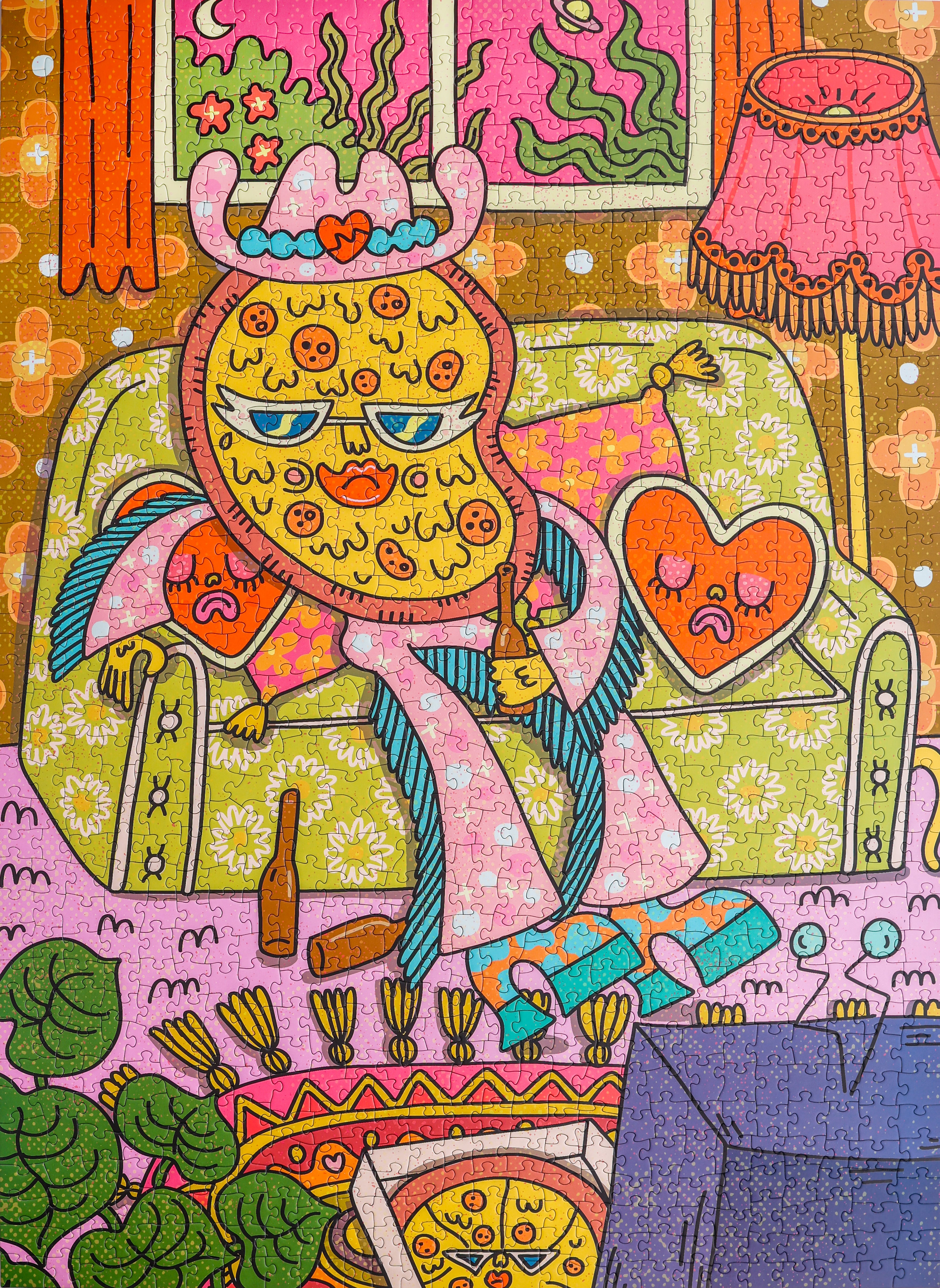 Pizza For One | 1000 Piece Puzzle – Birdie Puzzles