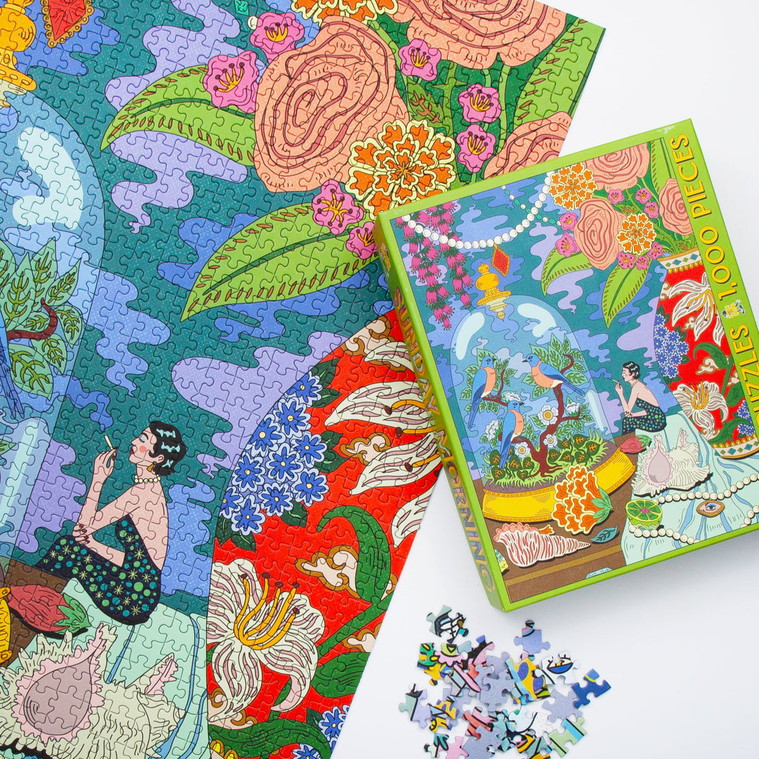 Cool modern jigsaw puzzles inspired by art & design. High quality, sustainably made in the USA and totally rad. Puzzles from independent artists for unique weirdos.