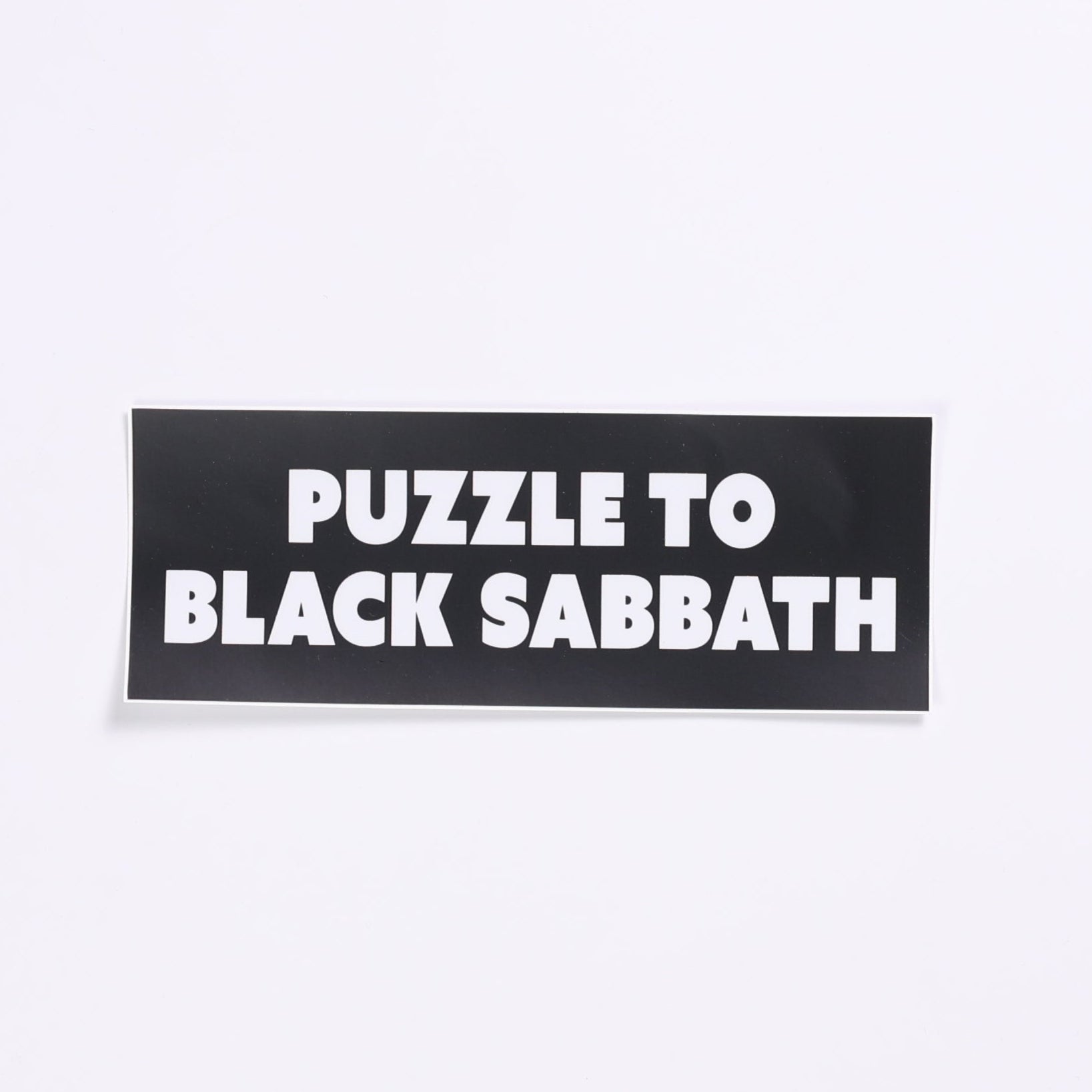 Puzzle to Black Sabbath Sticker