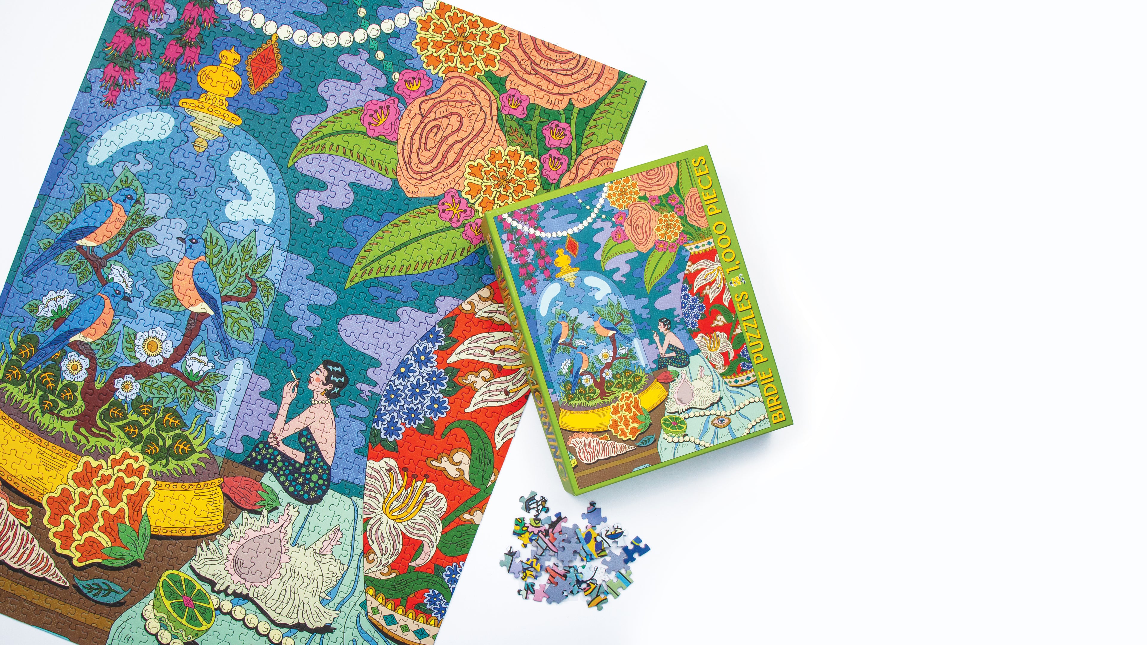 Cool modern jigsaw puzzles inspired by art & design. High quality, sustainably made in the USA and totally rad. Puzzles from independent artists for unique weirdos.