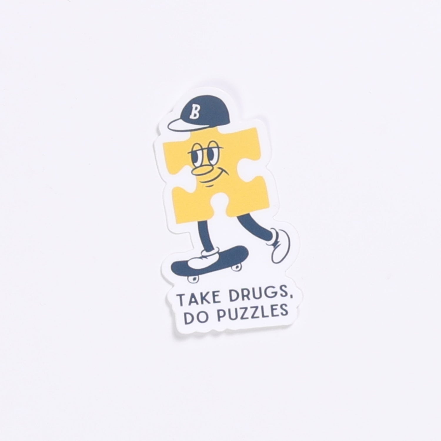 Take Drugs, Do Puzzles Sticker