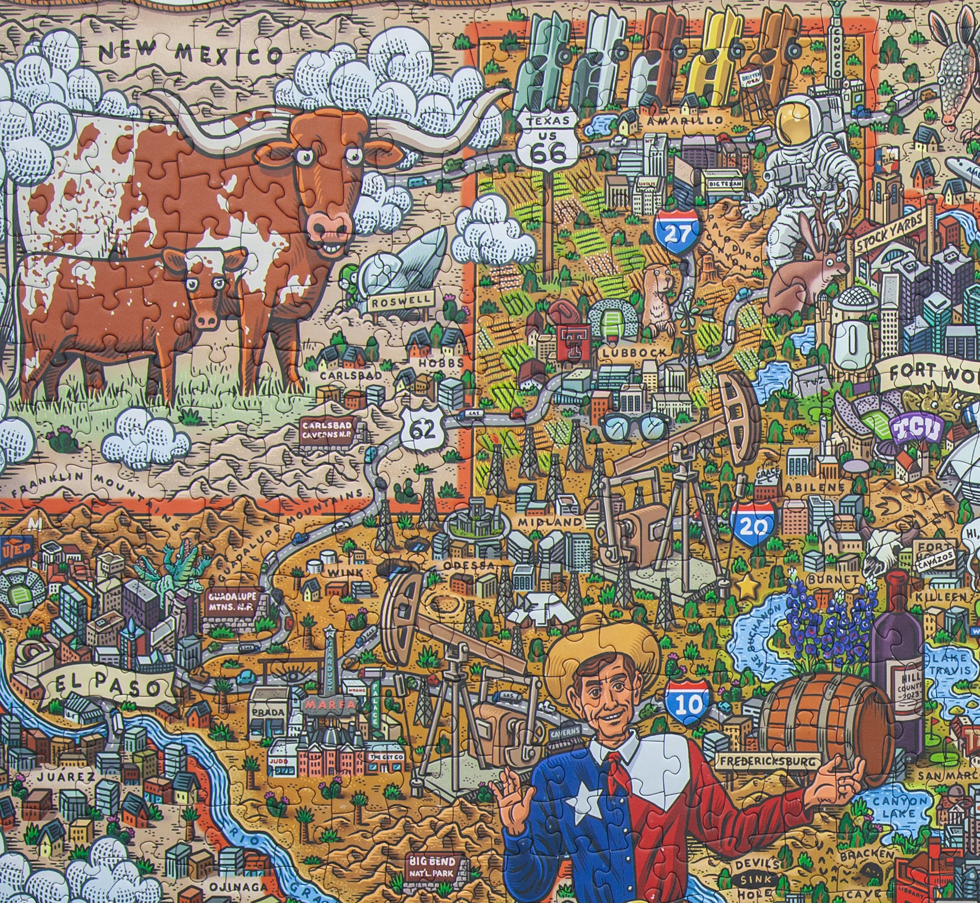 Texas | 1,000 Piece Puzzle